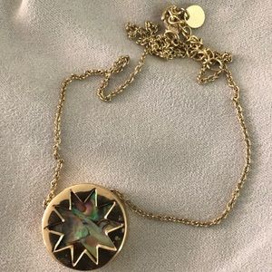 House of Harlow Abalone necklace